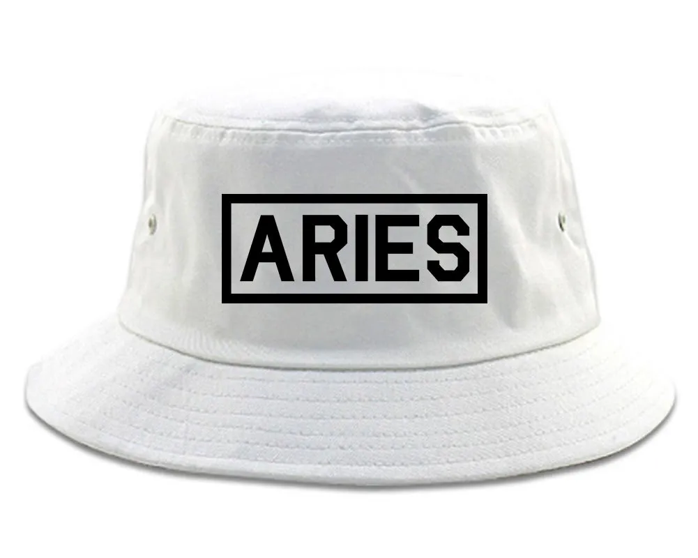Aries Horoscope Sign Mens Bucket Hat