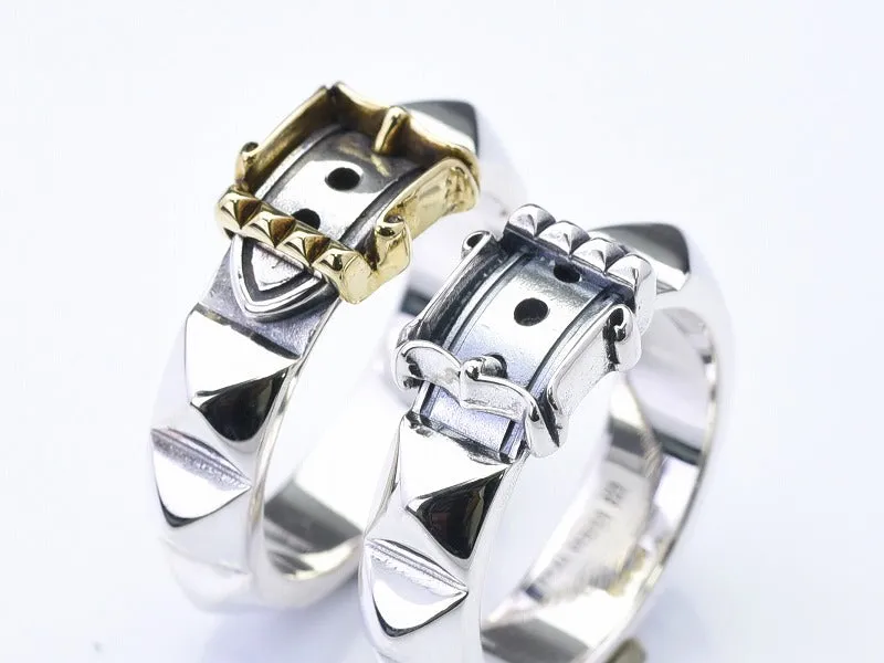 Bicolor Stud Ring