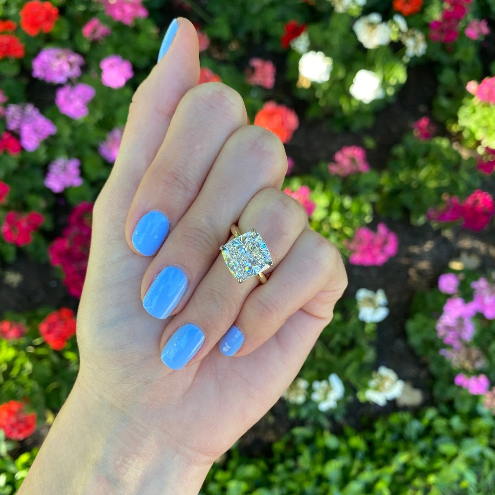Cushion Cut Solitaire