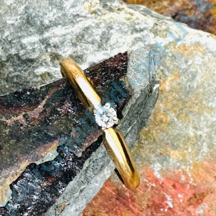 Diamond Engagement Ring 14k Gold