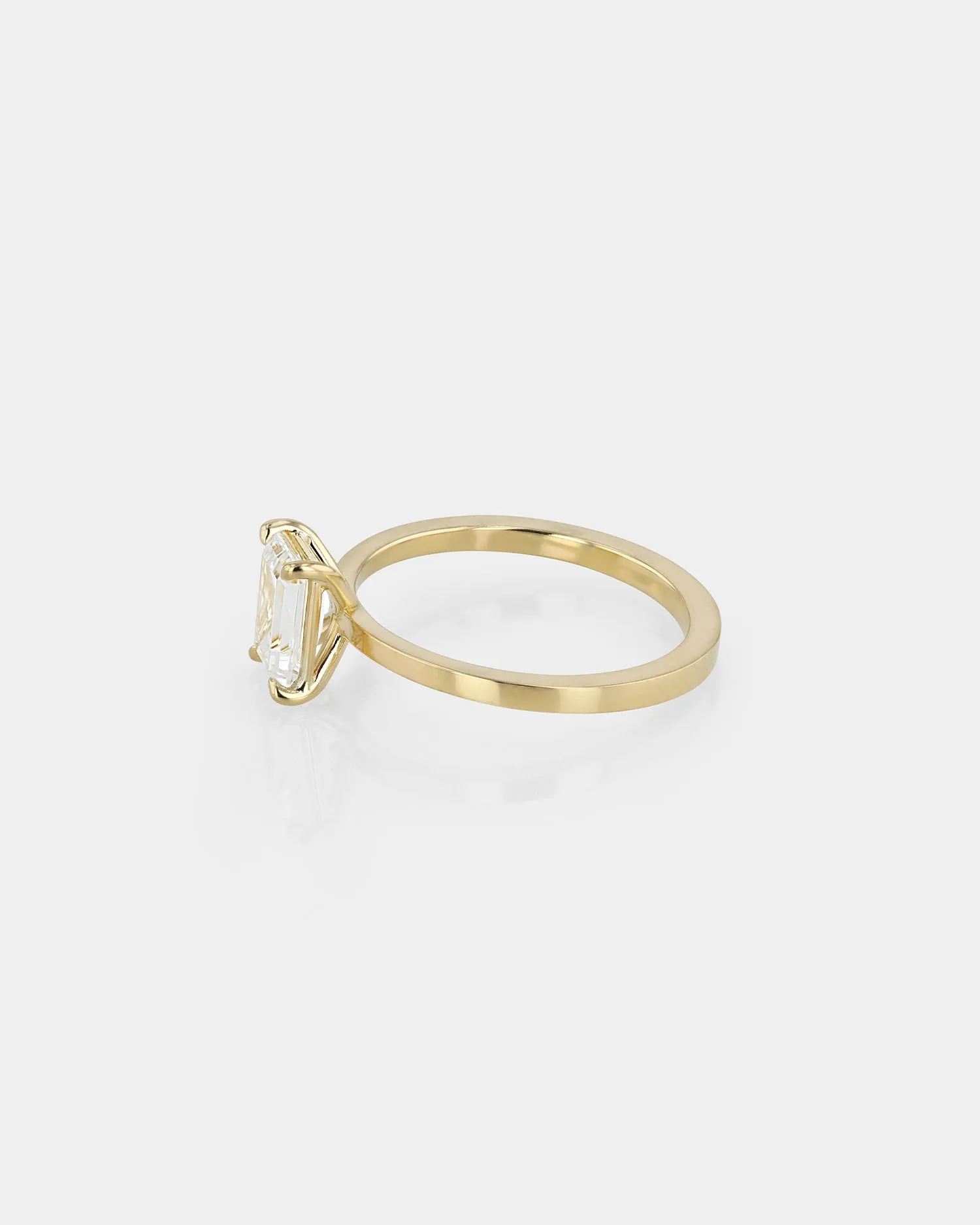 Emerald Engagement Ring