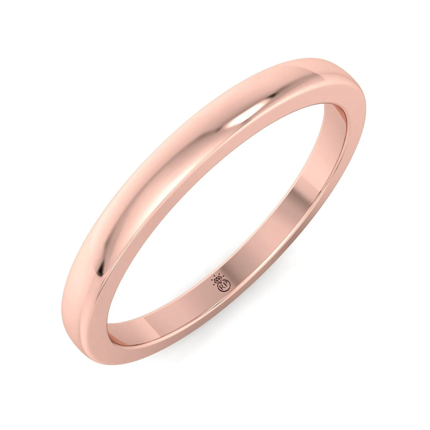 Houston - 3mm Plain Wedding Band