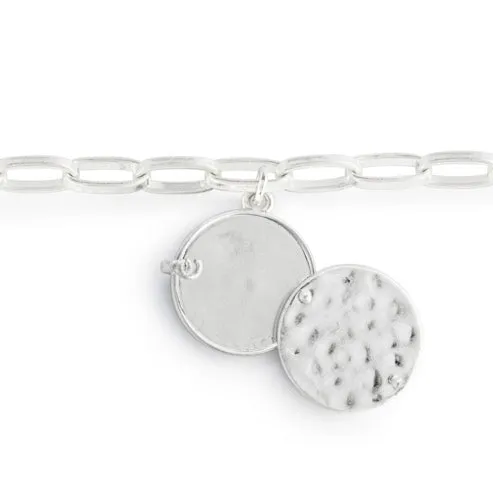 Love you Locket Bracelet - Silver