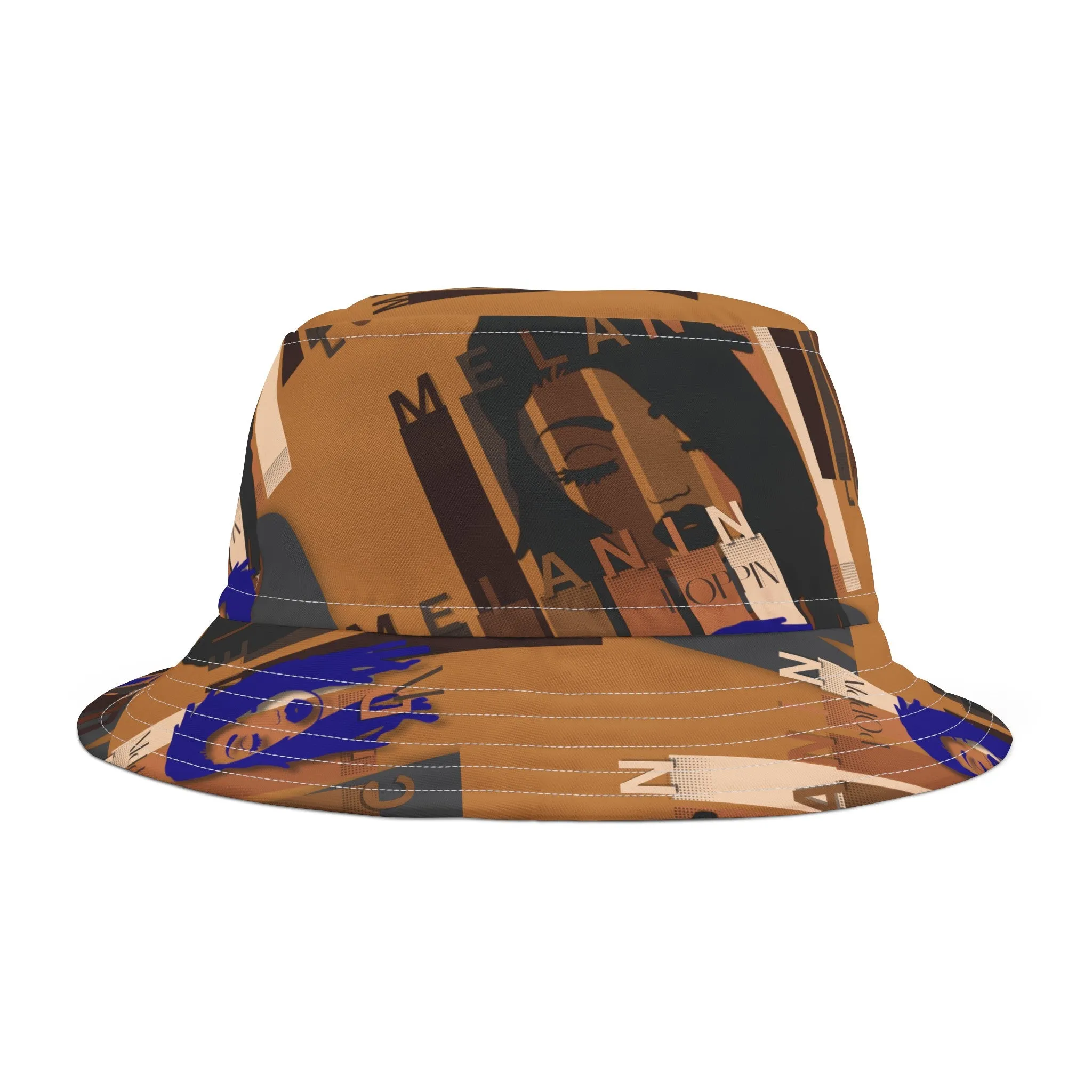 Melanin Poppin Bucket Hat
