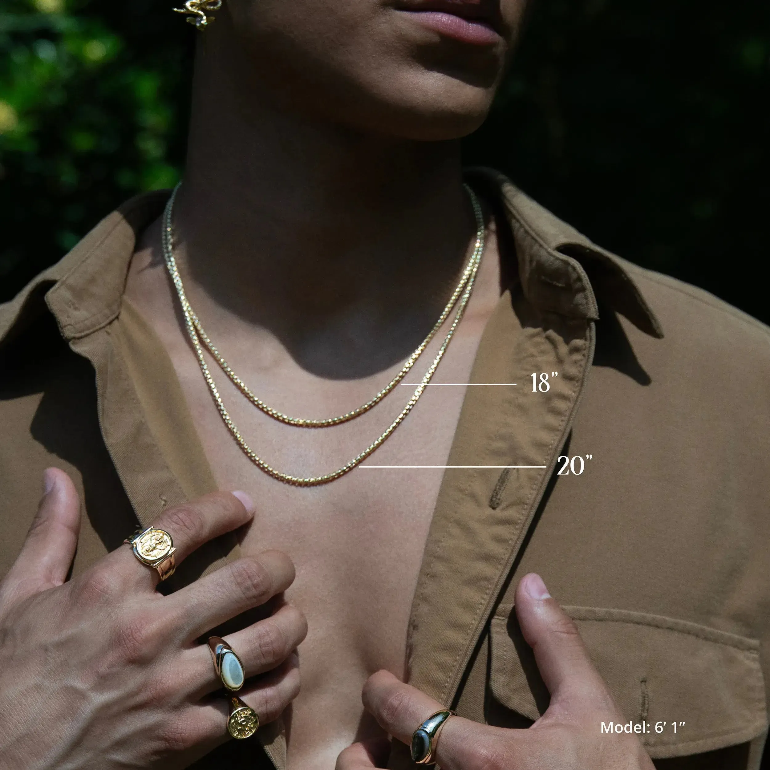 Men's Third Eye Locket Necklace
