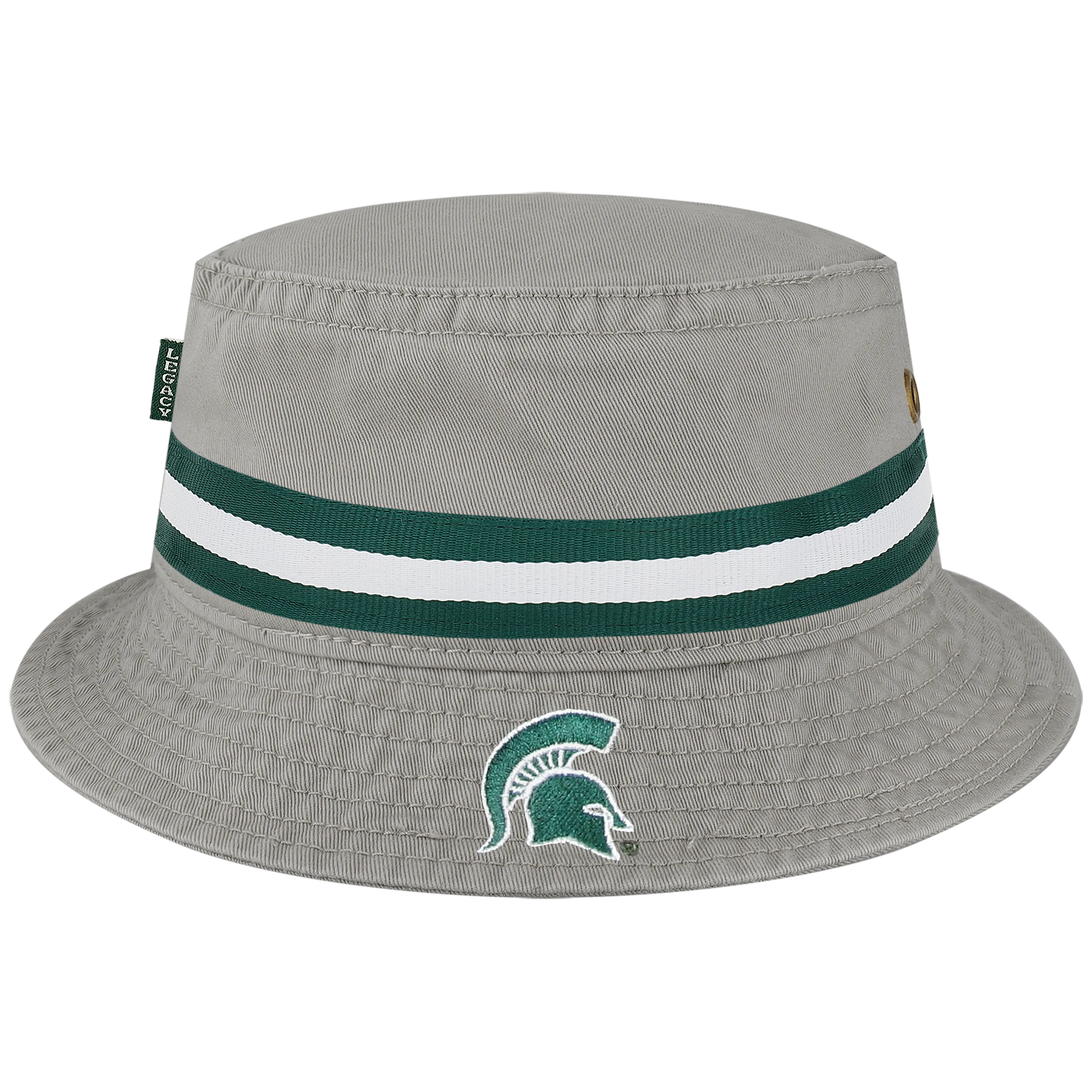 Michigan State Spartans Grey Relaxed Twill Bucket Hat