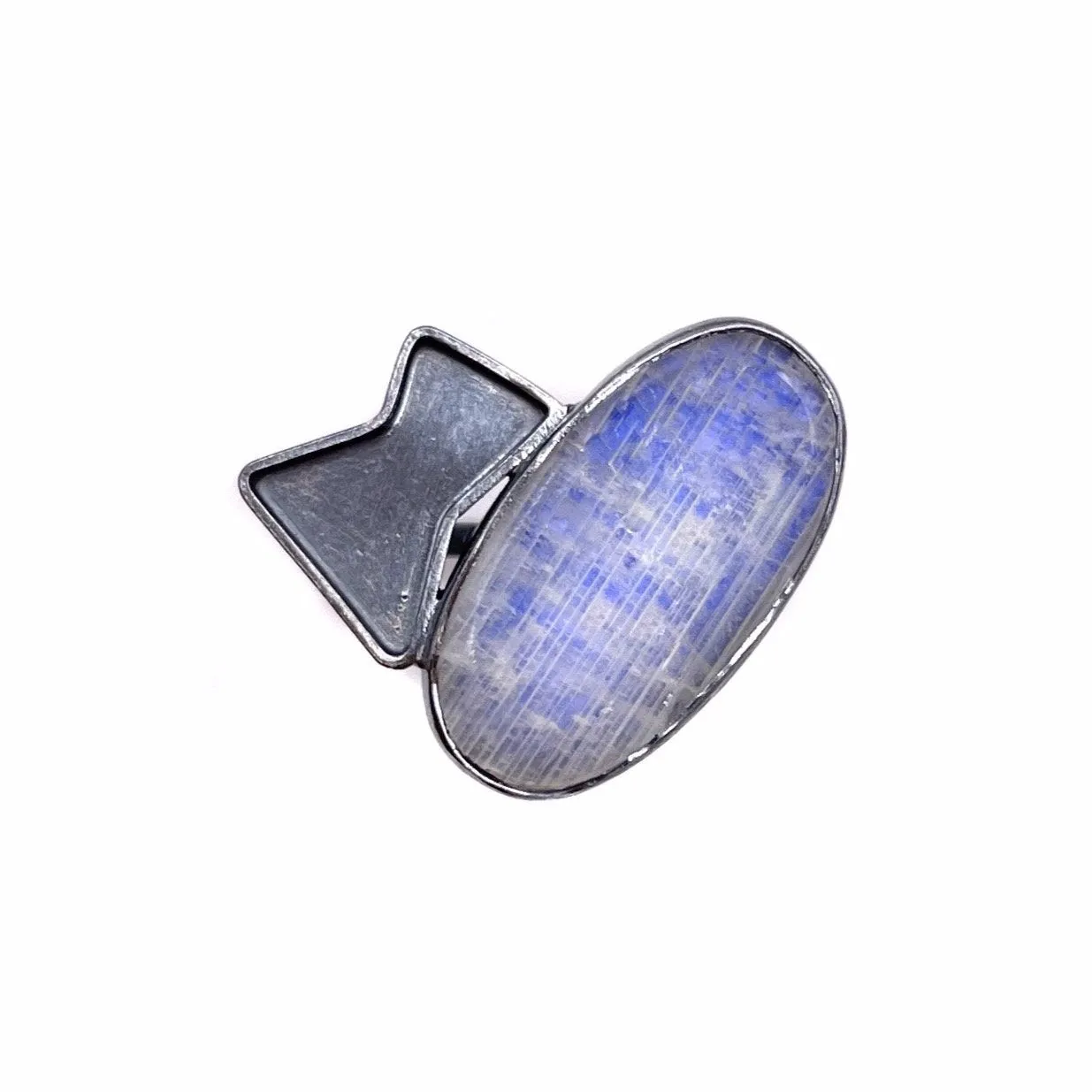 Moonstone Zag Ring