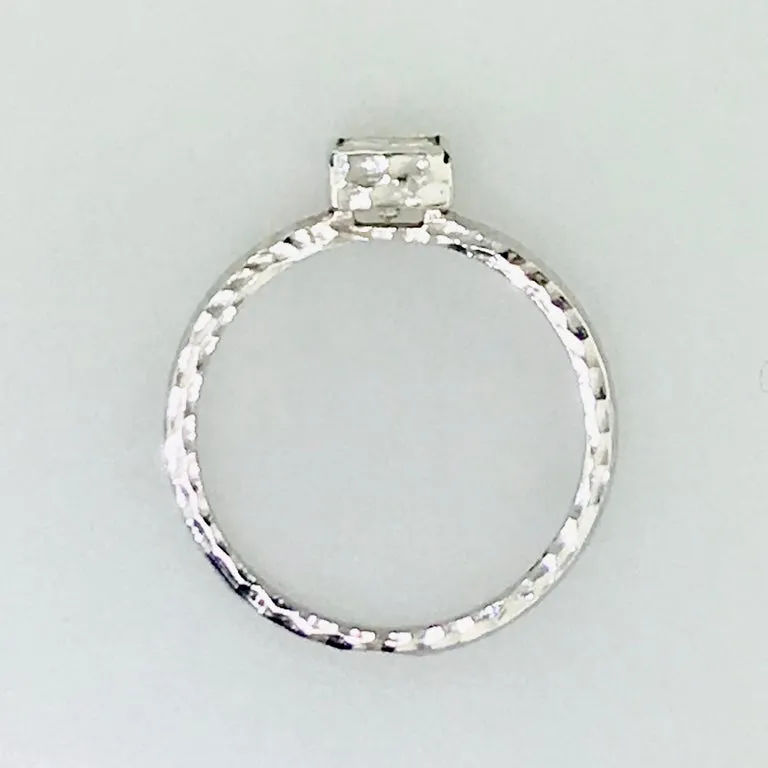 Princess Cut Diamond Handmade Ring