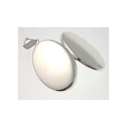 Silver Photo Locket Pendant