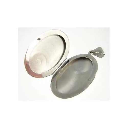 Silver Photo Locket Pendant