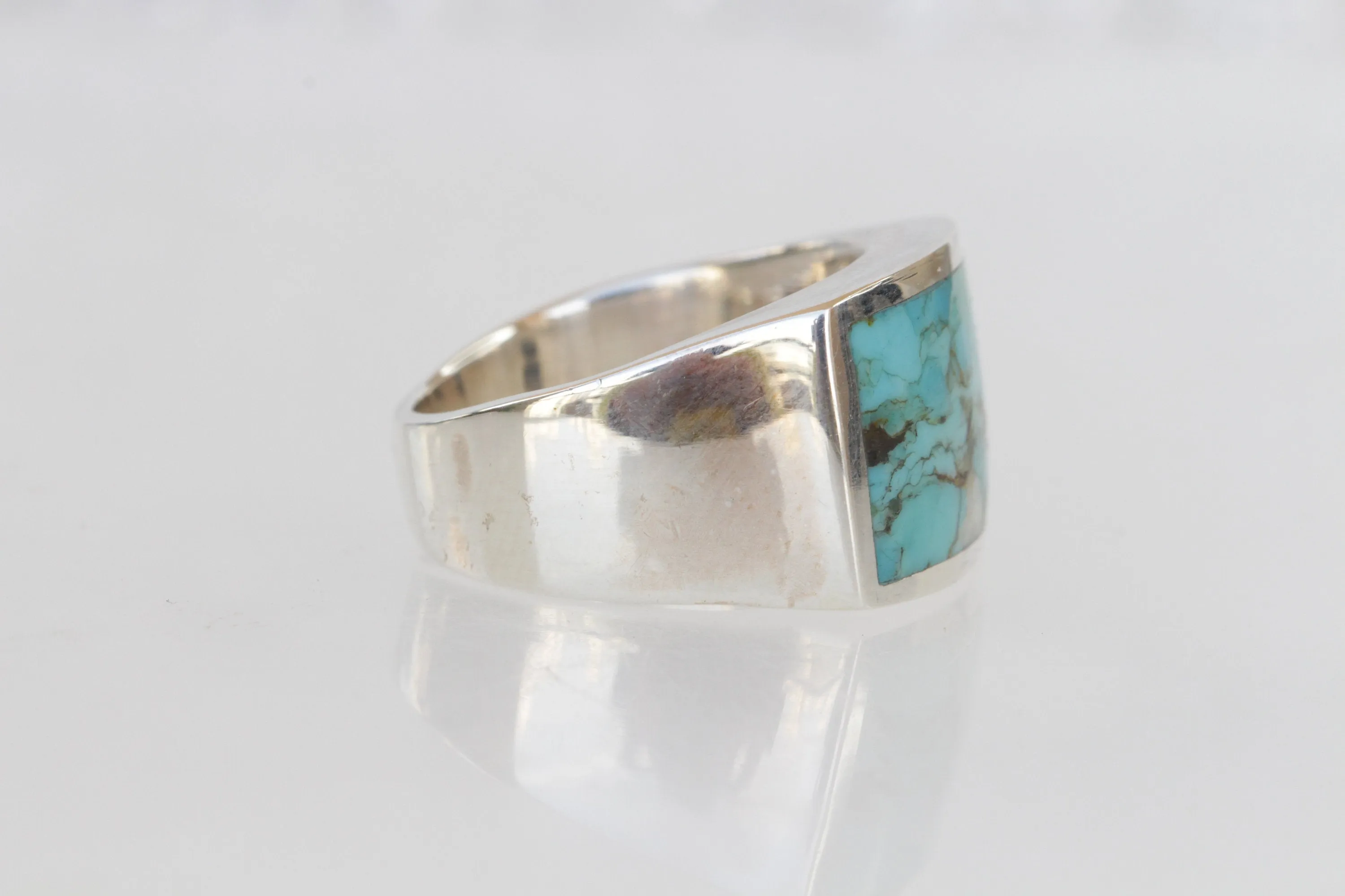 Turquoise Silver Ring,