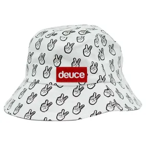 White Bucket Hat